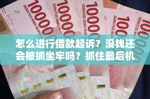 北京怎么进行借款起诉？没钱还会被抓坐牢吗？抓住最后机会！