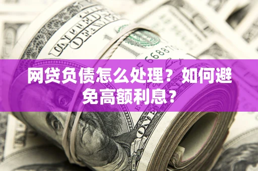 北京网贷负债怎么处理？如何避免高额利息？
