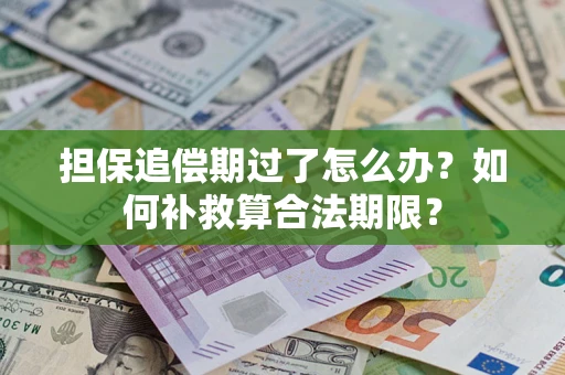 北京担保追偿期过了怎么办？如何补救算合法期限？